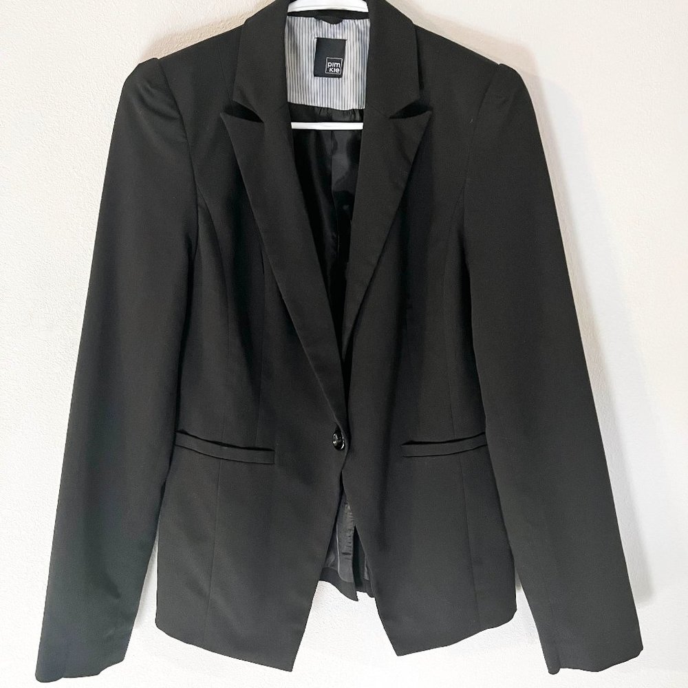 4/$15 💖 Pimkie Black Blazer Long Sleeve